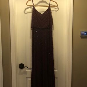 Adrianna Papell Art Deco beaded dress